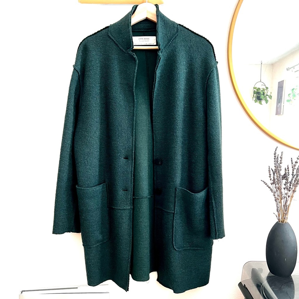 ZARA Sweater Coat